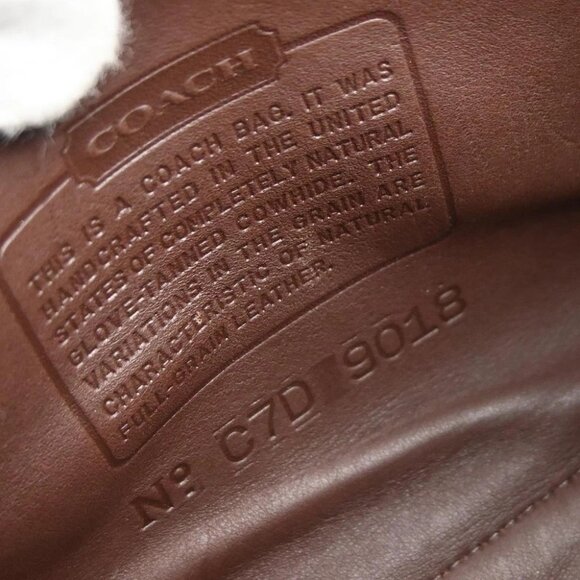 Coach Brown Leather Shoulder Bag C7D 9018 - Picture 9 of 10